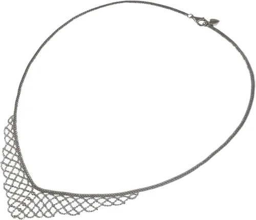 Vista 2 de NOVICA Malla de plata de ley 925collar collar, 16.25" 'Vintage