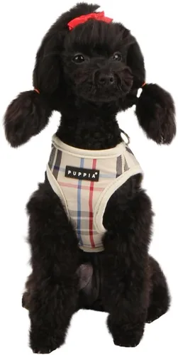Vista 4 de Puppia Auténtico Arnés Junior B, XS, Beige