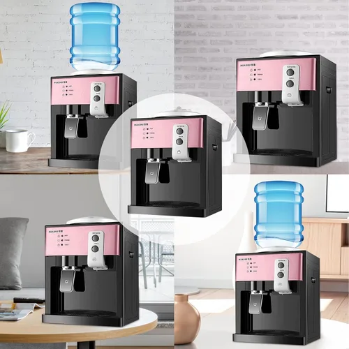Vista 6 de Dispensador de enfriador de agua de carga superior – Dispensador eléctrico de escritorio caliente y frío, 3 ajustes de temperatura hirviendo agua