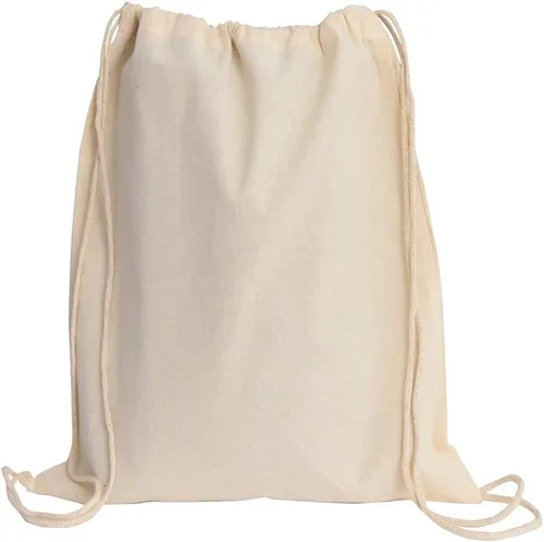 Vista 12 de Paquete de 24 bolsas con cordón de algodón con precio promocional Mochilas Art Craft (surtido)