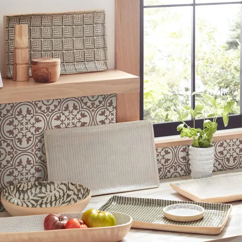 Vista 62 de Alwayspon Adhesivos de transferencia de azulejos de vinilo esmerilado para despegar y pegar, calcomanías autoadhesivas para azulejos de pared