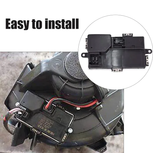Vista 4 de Resistencia del motor del ventilador HVAC para BMW F10 F11 F01 reemplaza 64119226780 9226780