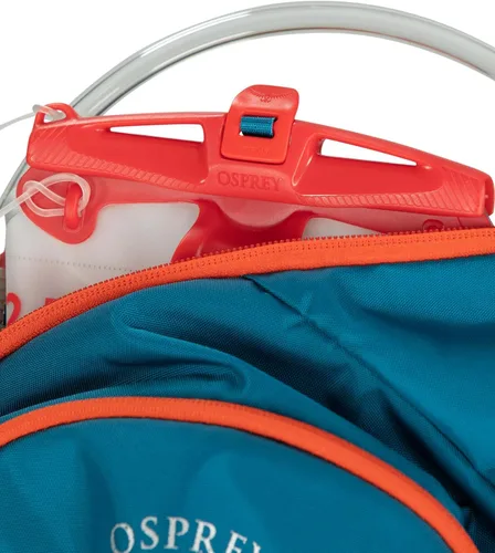 Vista 9 de Osprey Salida 8L Mochila de ciclismo para mujer con depósito hidráulico, color gris Space Travel Space Travel Gris