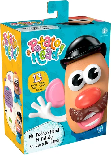 Vista 2 de Mr. Potato Head Mr. Potato Head Set con 13 piezas y piezas, juguetes para niños y preescolares para niños y niñas de 2 años en adelante