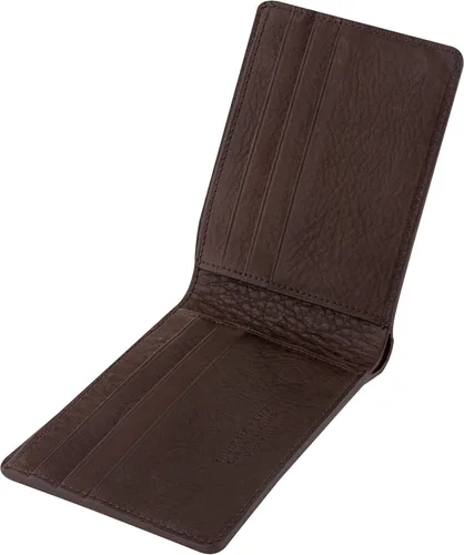 Vista 9 de Giudi - Funda de piel auténtica para hombre, diseño de 6 tarjetas, fabricado en Italia, fino, fácil y cómodo, excelente regalo para hombres