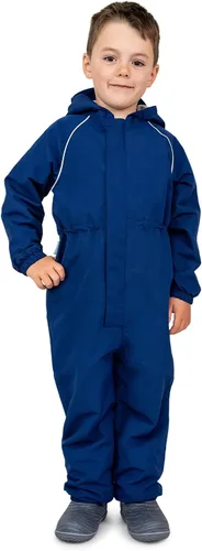 Vista 12 de JAN & JUL Traje impermeable para lluvia, overol a prueba de viento para niños pequeños y niños Thin-liner: Camiones grandes