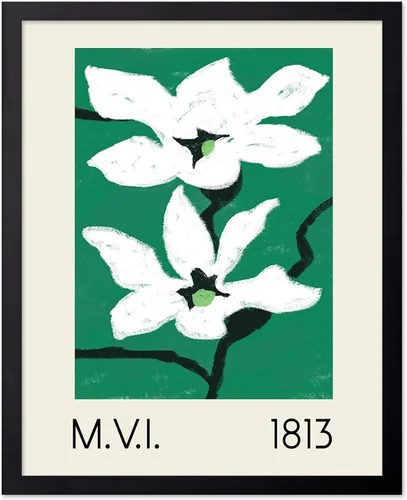 Vista 26 de Poster Master Póster vintage Overbeck – Impresión de acuarela retro – Regalo para artistas, amigos, girasoles, hermoso, botánico, planta