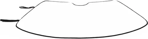 Vista 6 de Daeiclru Parasol para parabrisas de automóvil compatible con Chevrolet Corvette C8 2020-2023, reflector de rayos UV plegable para automóvil, parasol
