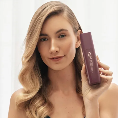 Vista 6 de O&M Spray protector de calor PS para el cabello, productos para el cabello rizado, hidrata y fortalece, laca para el cabello con protección UV