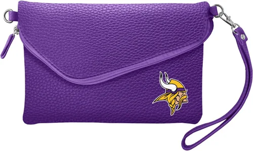 Vista 9 de Littlearth NFL Pebble Fold Over Purse - Officially Licensed Teams