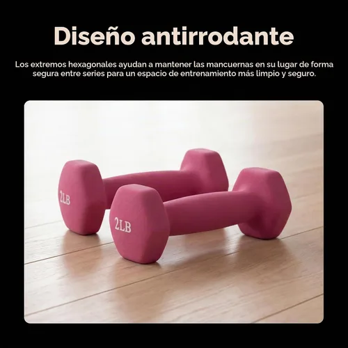 Vista 4 de Sunny Health & Fitness - Mancuerna de neopreno.