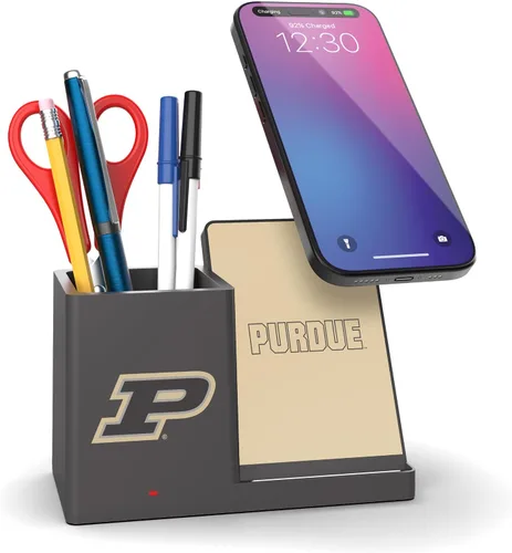 Vista 29 de SOAR NCAA - Soporte de carga inalámbrico unisex para teléfono celular y organizador de escritorio Color del