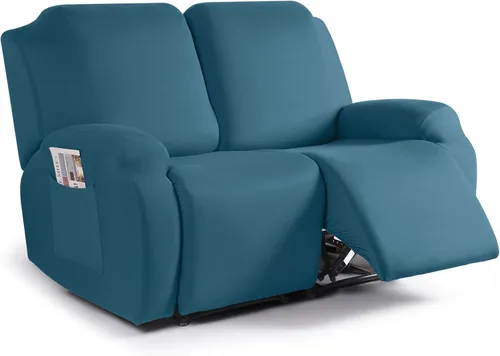 Vista 26 de TAOCOCO Fundas Elásticas para Sillones Reclinables de 3 Piezas Fundas Sólidas para Muebles Funda para Sillón Reclinable Fundas Deslizables