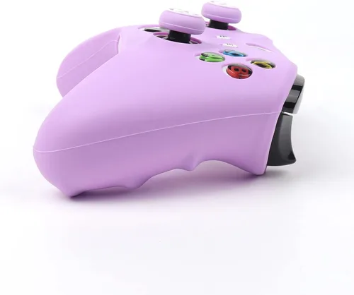 Vista 7 de RALAN Funda protectora de silicona antideslizante para control Xbox One SX con agarre de 6 pulgares.