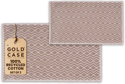 Vista 20 de Gold CASE - Juego de 4 Toallas de Mano Turcas para Baño, 20 x 40 pulgadas, Toallas de Baño 100% Algodón, Toalla Pequeña de Cocina Aphrodite