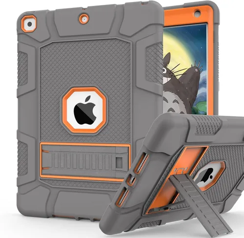 Vista 27 de Funda para iPad de 7ª/8ª generación, funda para iPad 10.2, híbrida, resistente, a prueba de golpes, funda de protección contra caídas construida