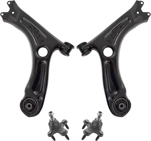 Vista 123 de TRQ Brazo de control superior e inferior del lado del conductor y del pasajero con juego de rótulas compatible con Chevrolet GMC 89-02