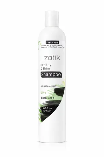 Vista 11 de Zatik Naturals - Champú hidratante profundo con coco y caléndula - Vegano, biodegradable, pH equilibrado, para cabello teñido y seco, libre