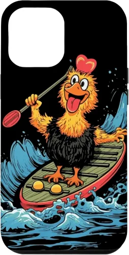 Vista 10 de Funda para iPhone X/XS Kayak de pollo Kayak Kayak Piragüismo Remo
