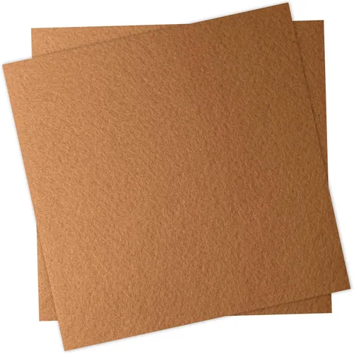 Vista 38 de Hojas de tela de fieltro de 6 x 6 pulgadas para manualidades, 0.039 in de grosor, papel de fieltro de colores surtidos para manualidades de costura