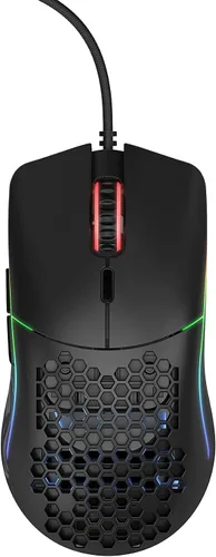 Vista 3 de Glorious Mouse para juegos - Modelo O 236oz Superlight Honeycomb Mouse negro mate - Mouse USB