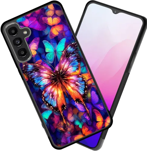Vista 82 de Funda para Galaxy A14 5G, delgada, antiarañazos, bordes antideslizantes, a prueba de golpes, funda protectora trasera de TPU para Samsung Galaxy A14