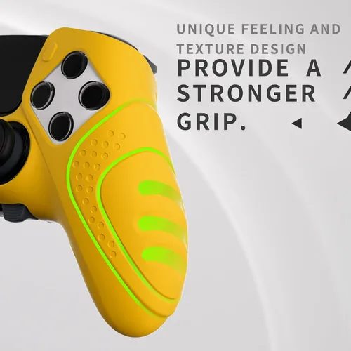 Vista 32 de PlayVital Guardian Edition Anti-Slip Ergonomic Silicone Cover Case for ps5 Edge Controller, Soft Rubber Protector Skin for ps5 Edge Wireless