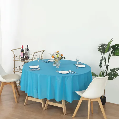 Vista 93 de Evershine - Mantel de plástico resistente (reutilizable, 12 unidades)