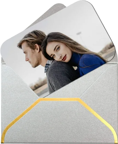 Vista 44 de Tarjeta personalizada con foto y/o texto grabado cartera Love Insert Card