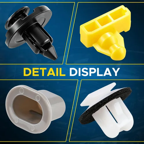 Vista 4 de GoaMotors 38 clips de sujeción para guardabarros de rueda para Nissan Armade Juke Murano Rogue, para Infiniti QX56 QX80 Nylon Pinzas de retención
