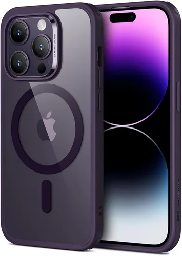 Vista 39 de ESR Funda para iPhone 14 Pro, compatible con MagSafe, protección de grado militar a prueba de golpes, resistente al amarillamiento, funda magnética