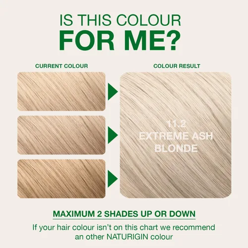 Vista 5 de Naturigin coloración permanente para cabello Rubio ceniza extremo 11.2