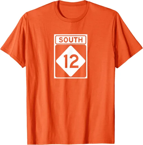 Vista 90 de Highway 12 South NC Outer Banks North Carolina Hwy - Camiseta, Negro, S