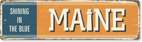 Vista 30 de SmartSign Letrero de Metal Vintage del Estado de Alabama de 4 x 14 pulgadas "Welcome To Heart Of Dixie", Aluminio Antioxidante de 40 mil