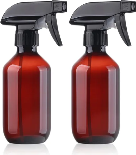 Vista 5 de Botellas de spray Teyssor Botella de agua de spray - Libre de BPA - 10 oz/300 ml Contenedores recargables de plástico de niebla fina Botella