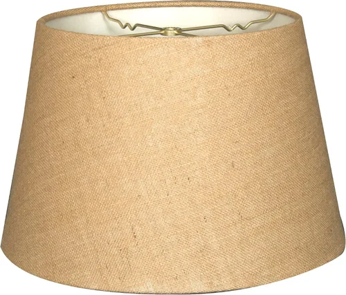 Vista 16 de Royal Designs, Inc. Persiana de tambor poco profundo cónico, HB-606-12BG, beige, 8 x 12 x 8.5