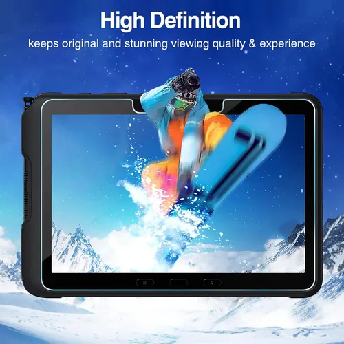 Vista 4 de ProCase Paquete de 2 protectores de pantalla para Samsung Galaxy Tab Active4 Pro de 10.1 pulgadas 2022/Tab Active Pro de 10.1 pulgadas 2019