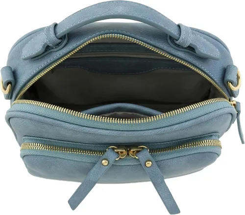 Vista 6 de Mini bolso bandolera con asa superior