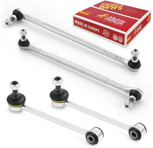 Vista 110 de Metrix Premium Chassis Parts - Kit de 4 piezas de barra estabilizadora delantera y trasera con enlace de extremo de barra estabilizadora para Ford