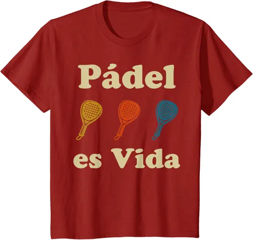 Vista 30 de Padel ES Vida Player Sport Life in Spanish En Espanol Men's T-Shirt
