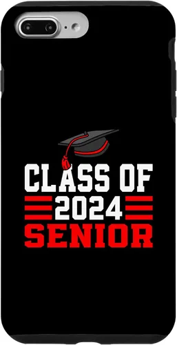 Vista 9 de Funda para iPhone 15 Class of 2024 Senior 2024