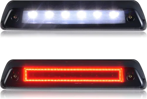 Vista 6 de Tercera luz de freno LED para Ford F150 09-14, lente ahumada, cabina trasera central de montaje alto, 3ª lámpara de freno para accesorios Ford F-150