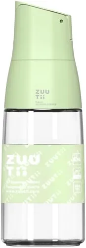 Vista 11 de Dispensador de Aceite de Oliva Zuutii, Envase de Aceite sin Goteo para Cocina. Dispensador de Vinagre, Botella de Vidrio para Cocina, 500ML, Crema