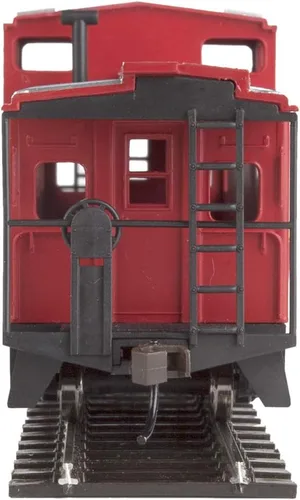 Vista 4 de Walthers Trainline HO Scale Model Atchison, Topeka & Santa Fe Vision Caboose, modelo: 931-1503