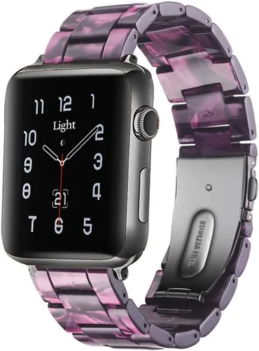 Vista 15 de Bandas para Apple Watch Light House - Correas de resina ligera de moda para iWatch para mujeres y hombres 38mm/40mm/41mm/42mm (Series 11 10)