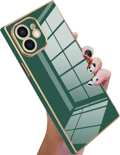 Vista 144 de KANGHAR Funda compatible con iPhone 12 de lujo con bonito diseño galvanizado, carcasa de cuerpo completo, antiarañazos, a prueba de golpes, funda