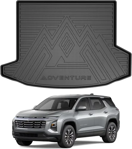 Vista 11 de Mixsuper Forro de carga para Rivian R1S 2022-2024 2025, alfombrilla para maletero para todo tipo de clima, para accesorios R1S, alfombrilla