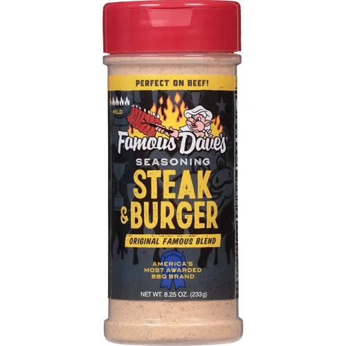 Vista 3 de Famous Dave's Paquete variado de condimentos: 3 unidades, Steak & Burger, Rib Rub & Devil's Spit (19.75 onzas)
