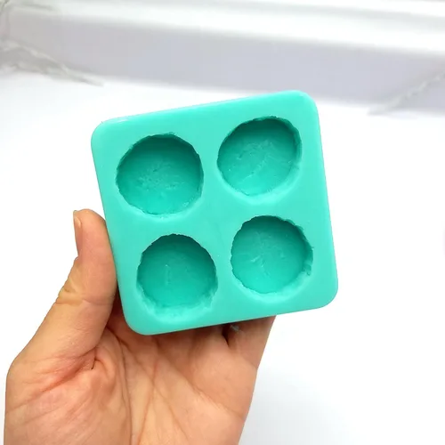 Vista 2 de Molde de silicona para rebanadas de plátano, molde para hacer velas, molde de resina, molde de jabón, molde flexible realista (uso general)