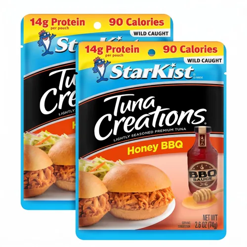 Vista 47 de StarKist Tuna Creations Ginger Sesame - Sabor de jengibre y sésamo para atún